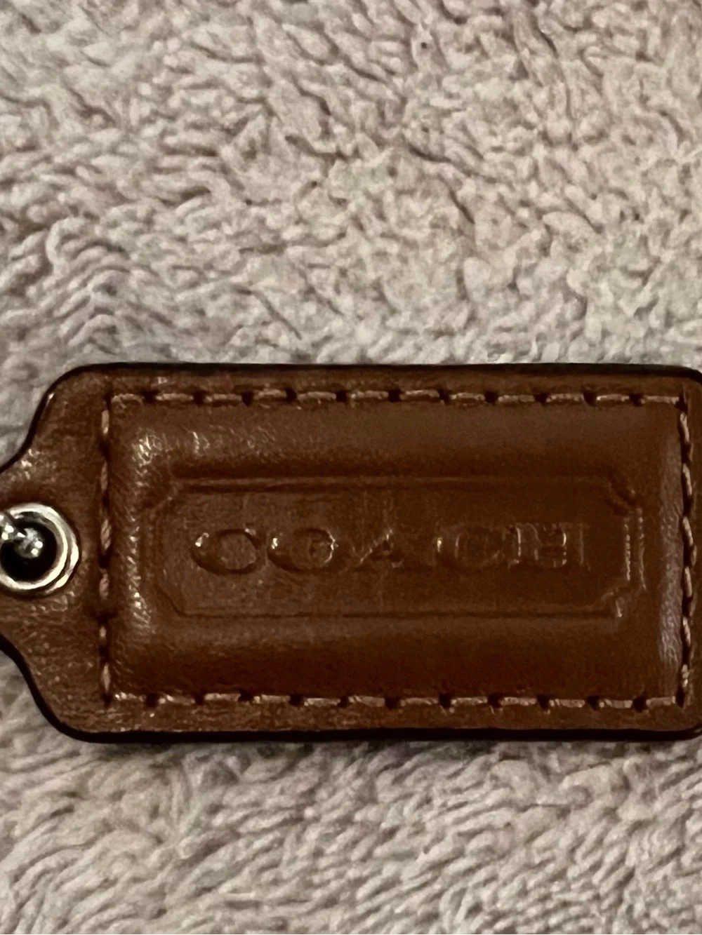 Coach Penelope Turnlock Crossbody Cream w/ Brown Snakeskin